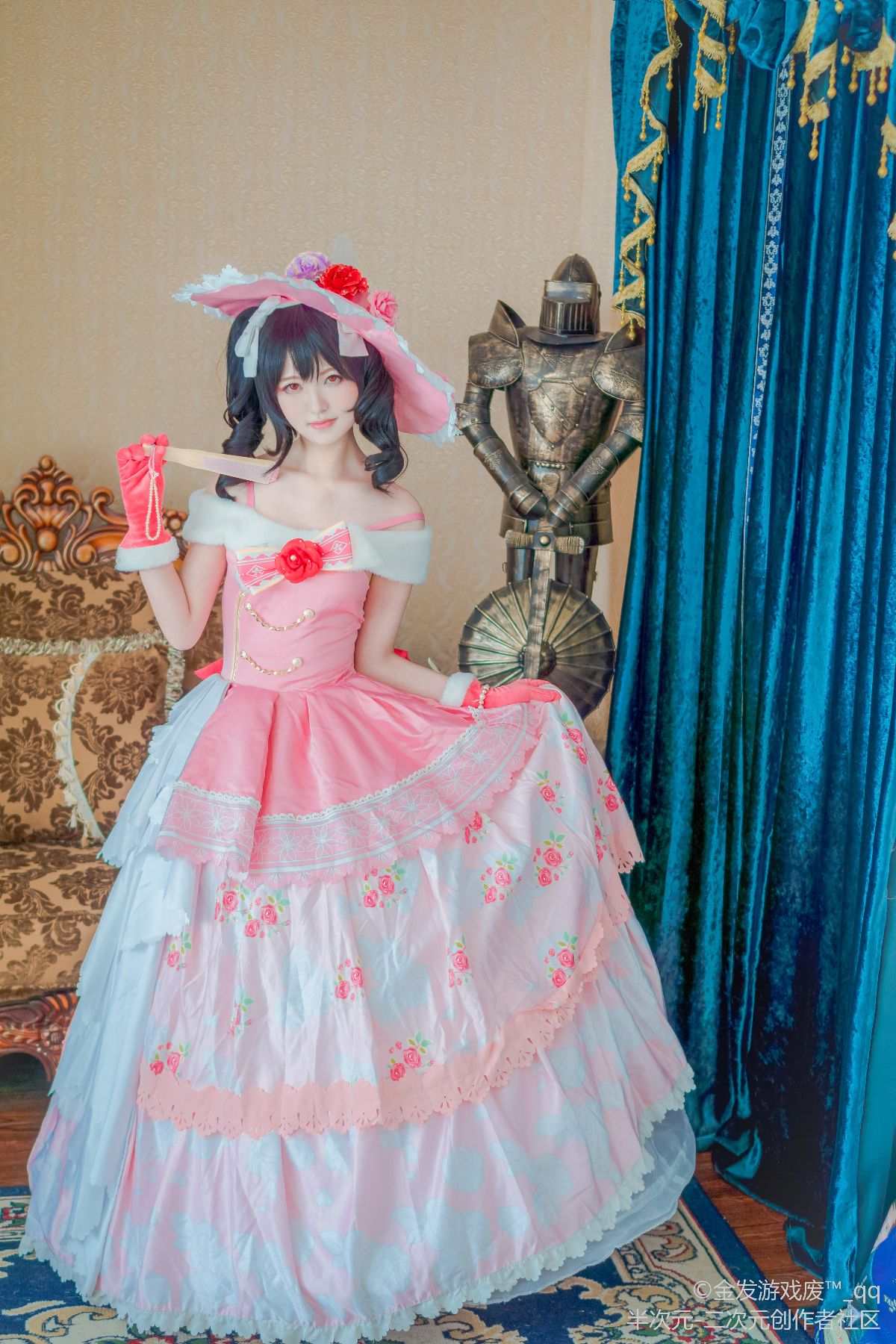 《lovelive!》矢澤妮可宮廷禮服舞踏會 C O S P L A Y 134/153 