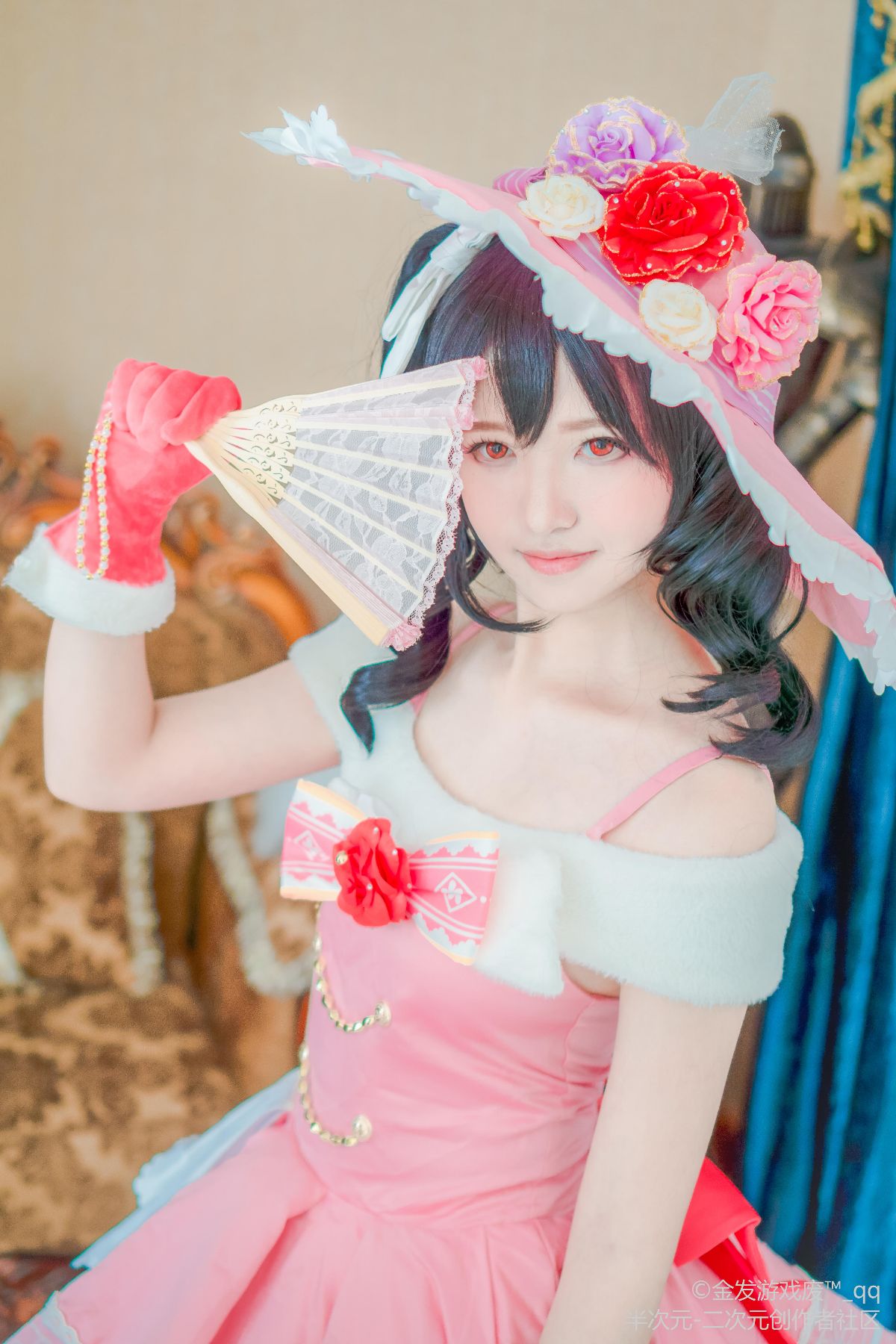 《lovelive!》矢澤妮可宮廷禮服舞踏會 C O S P L A Y 135/153 