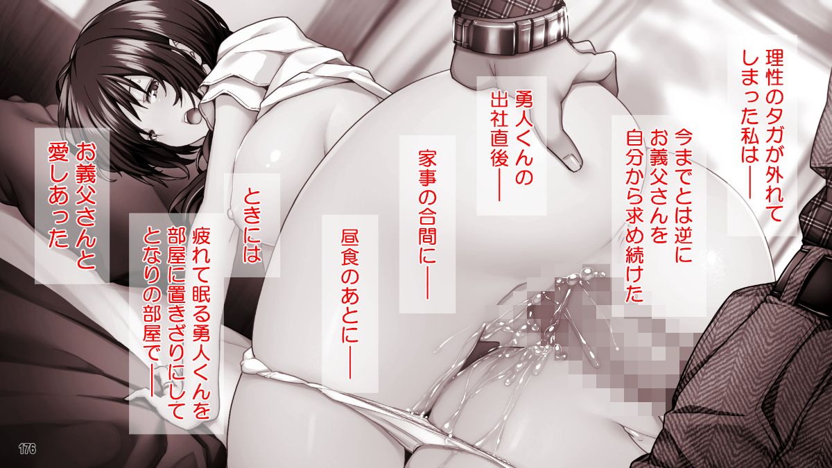 (同人CG集) [Tiramisu] 10年間のネトラレ全記録 －嫁と義父との淫らな日常－ 176/206 