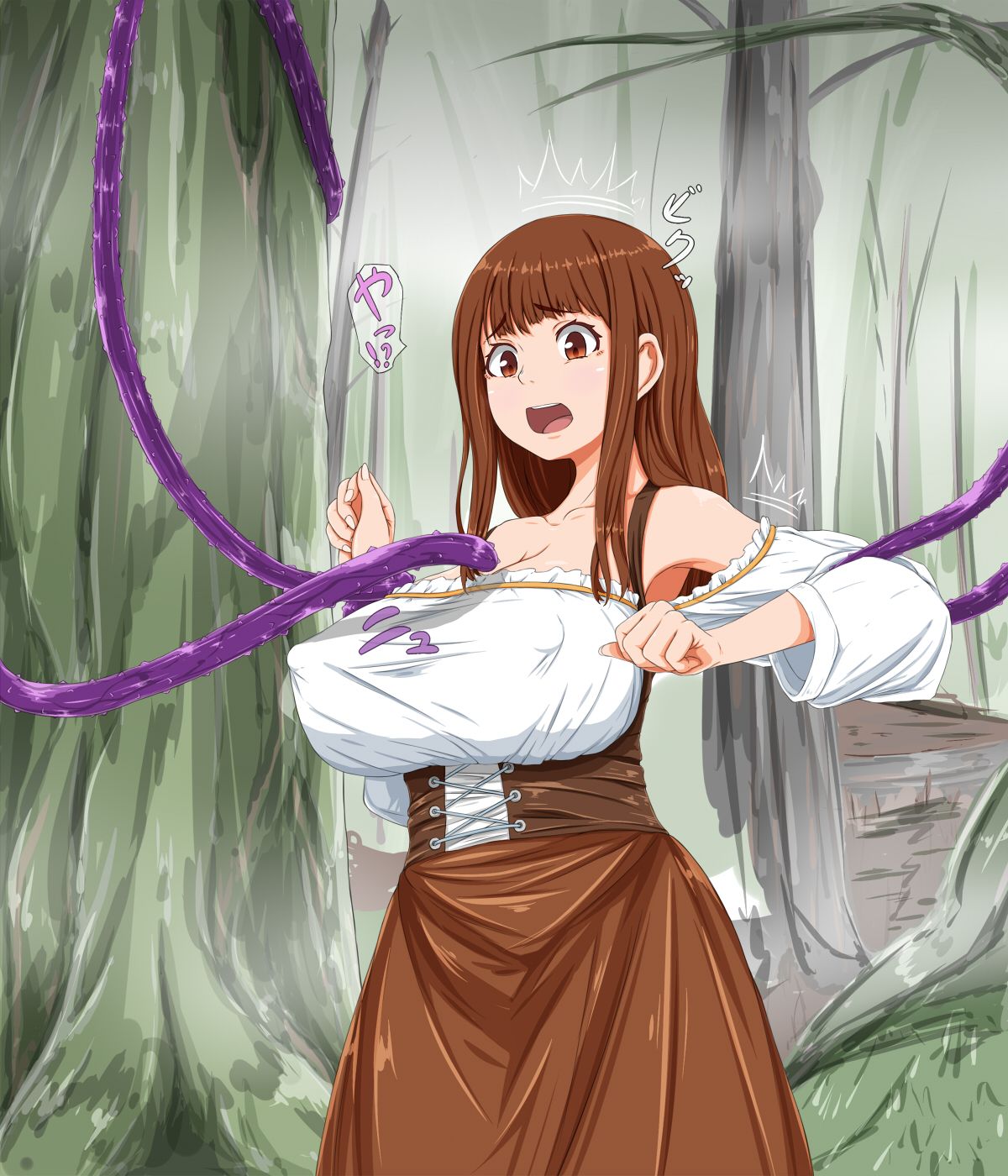 (同人CG集) [きゃろっときゃらめる畑] 村娘は森の苗床に 126/239 