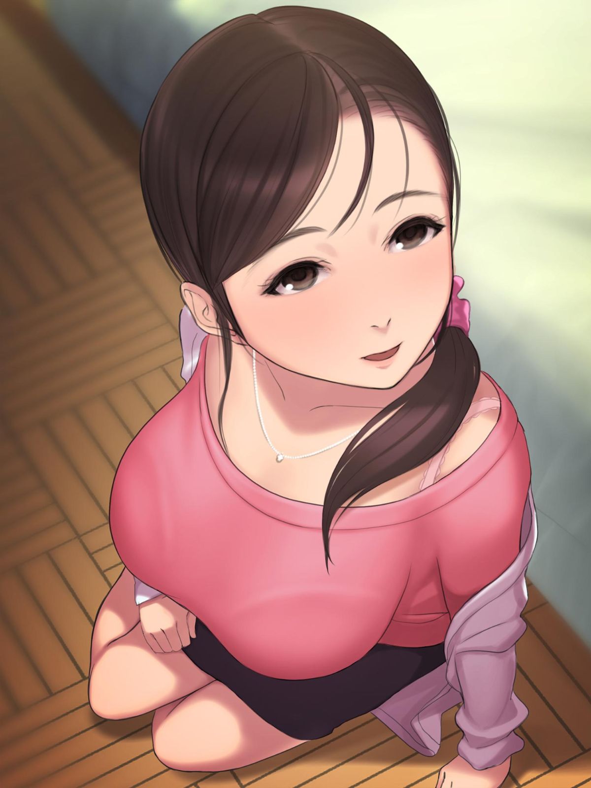 (同人CG集) [よもだよもJAPAN (よもだよも)] 憧れの人妻まゆこさん (32) ～僕ん家にやって來て甘やかし濃厚セックスしてくれる生活～ 377/692 