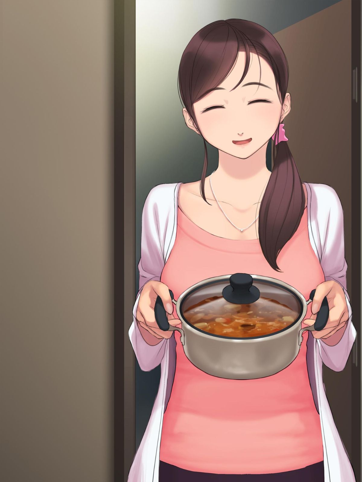 (同人CG集) [よもだよもJAPAN (よもだよも)] 憧れの人妻まゆこさん (32) ～僕ん家にやって來て甘やかし濃厚セックスしてくれる生活～ 441/692 