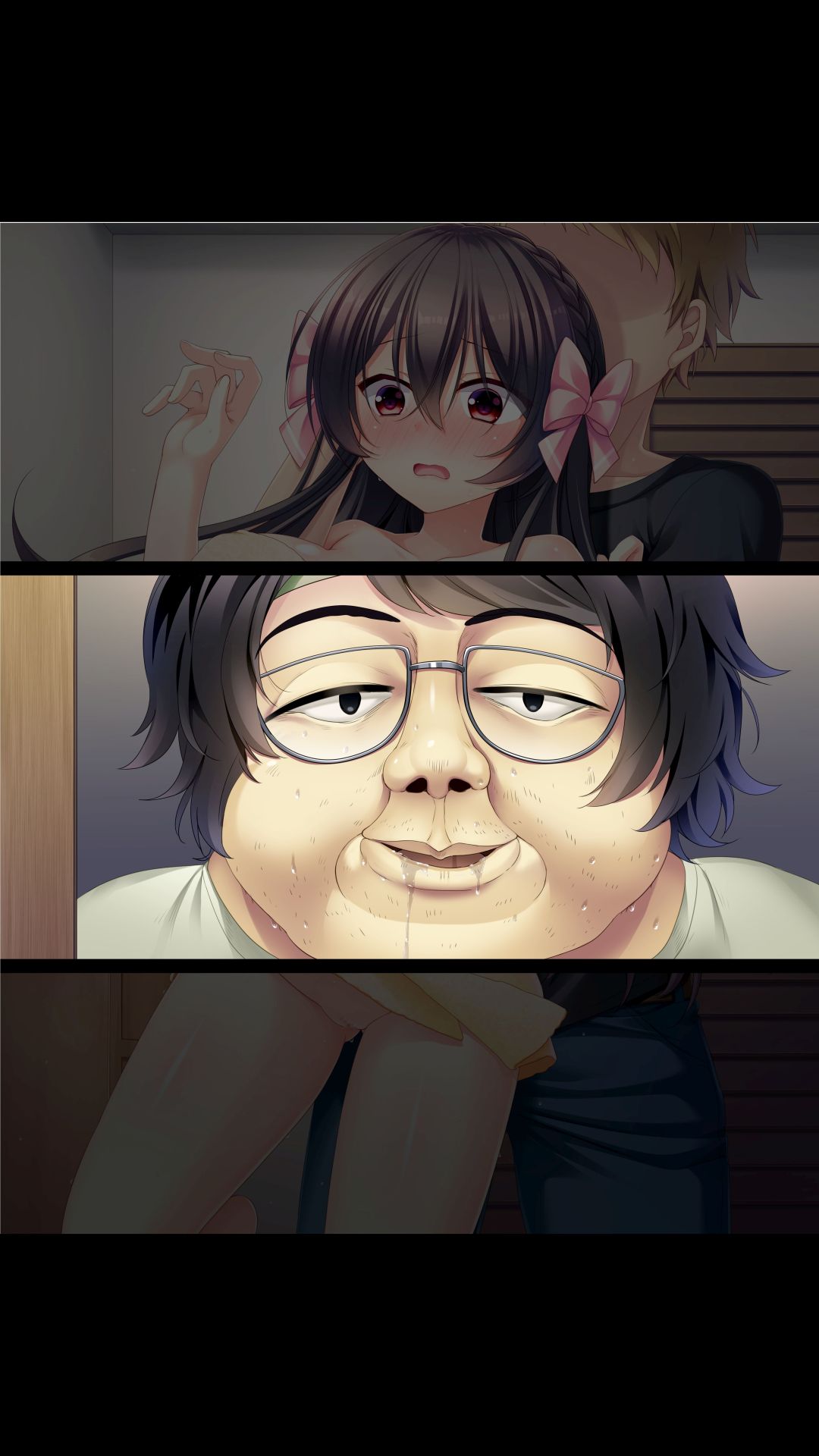 (同人CG集) [おばんざい☆スタジオ (森山しじみ)] 美人実況生主の家に凸して1萬人のフォロワーの前で犯したった! 306/371 