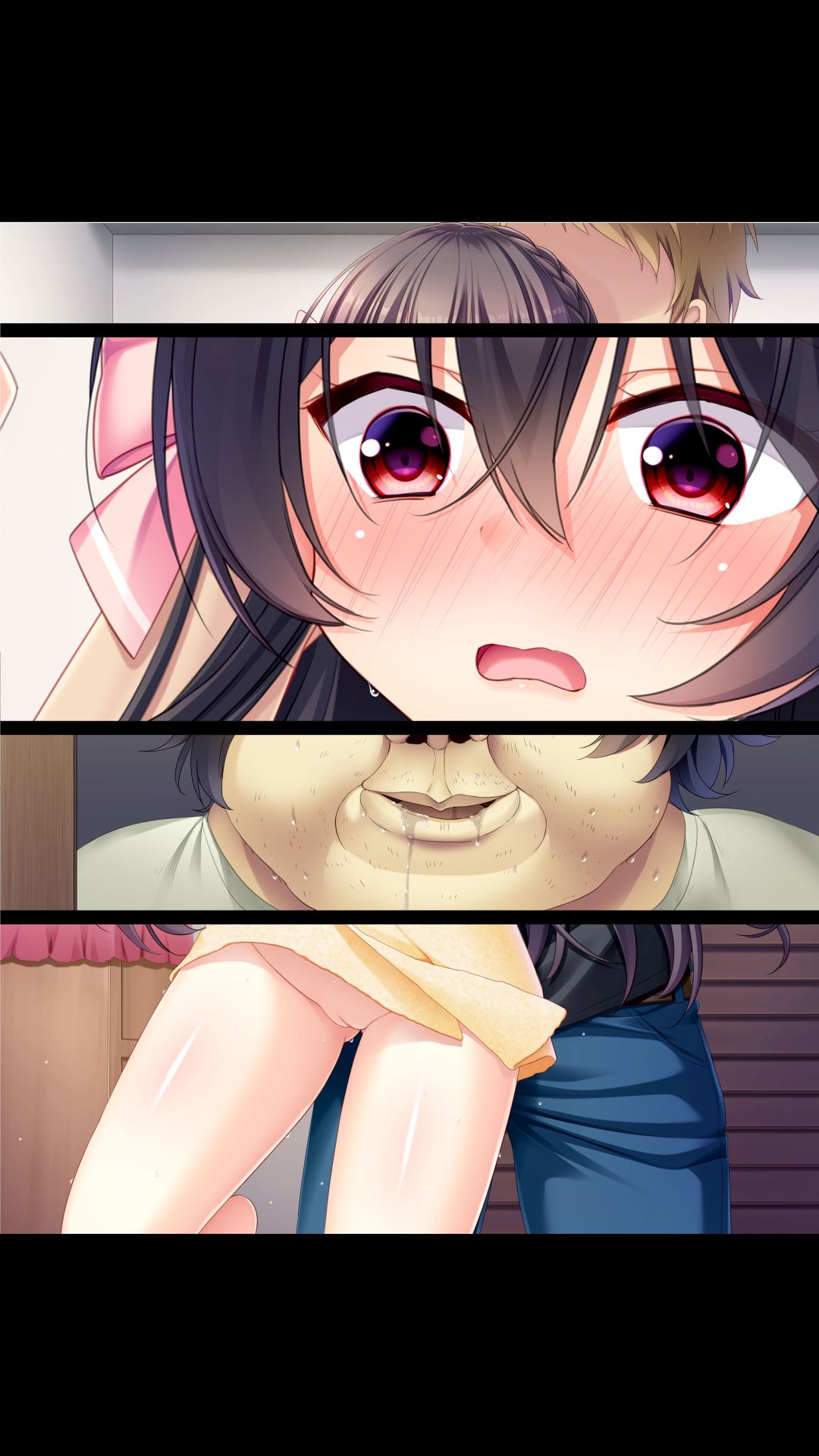 (同人CG集) [おばんざい☆スタジオ (森山しじみ)] 美人実況生主の家に凸して1萬人のフォロワーの前で犯したった! 307/371 