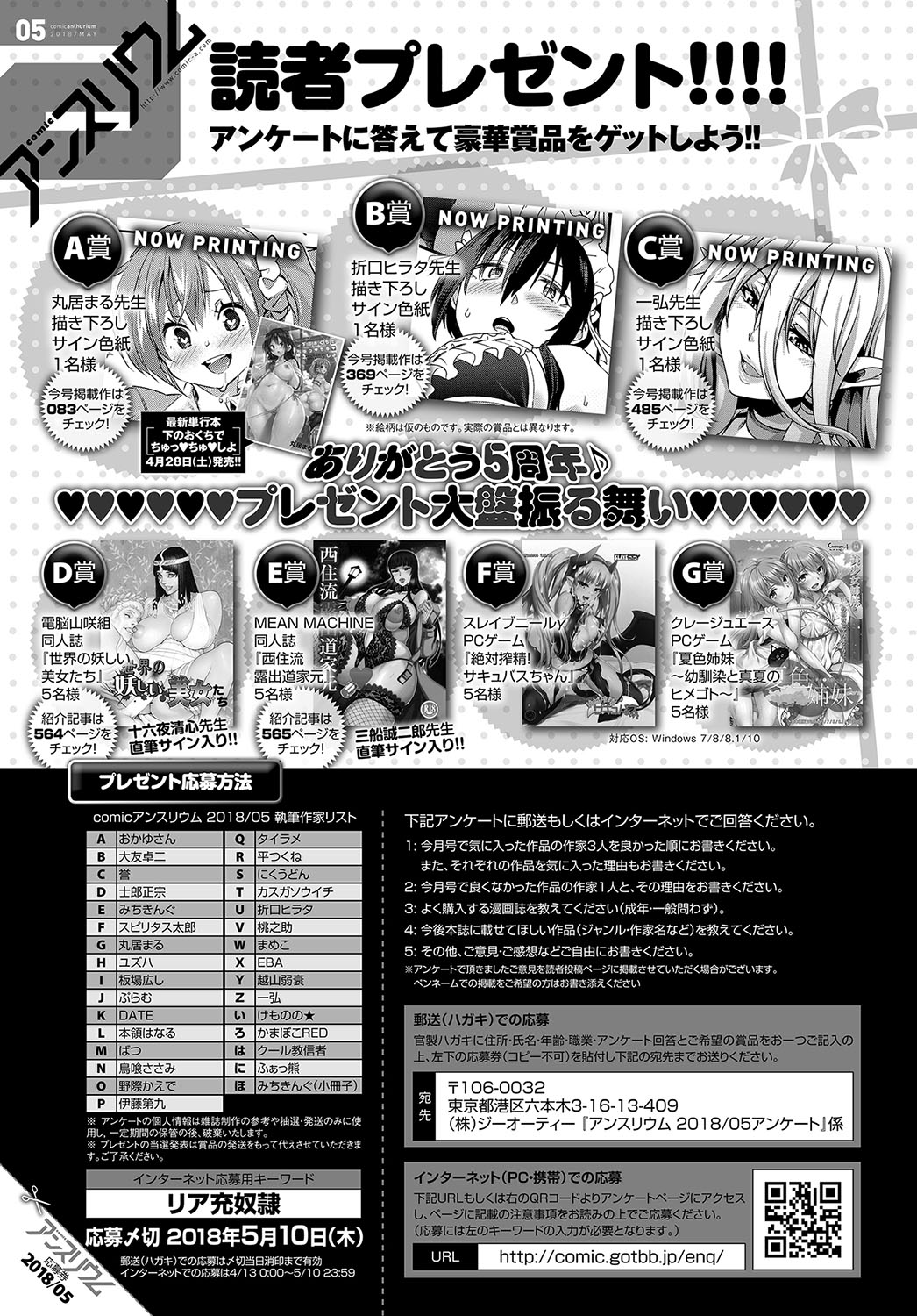 (成年コミック) [雑誌] COMIC アンスリウム 2018年5月號 [DL版 568/601 