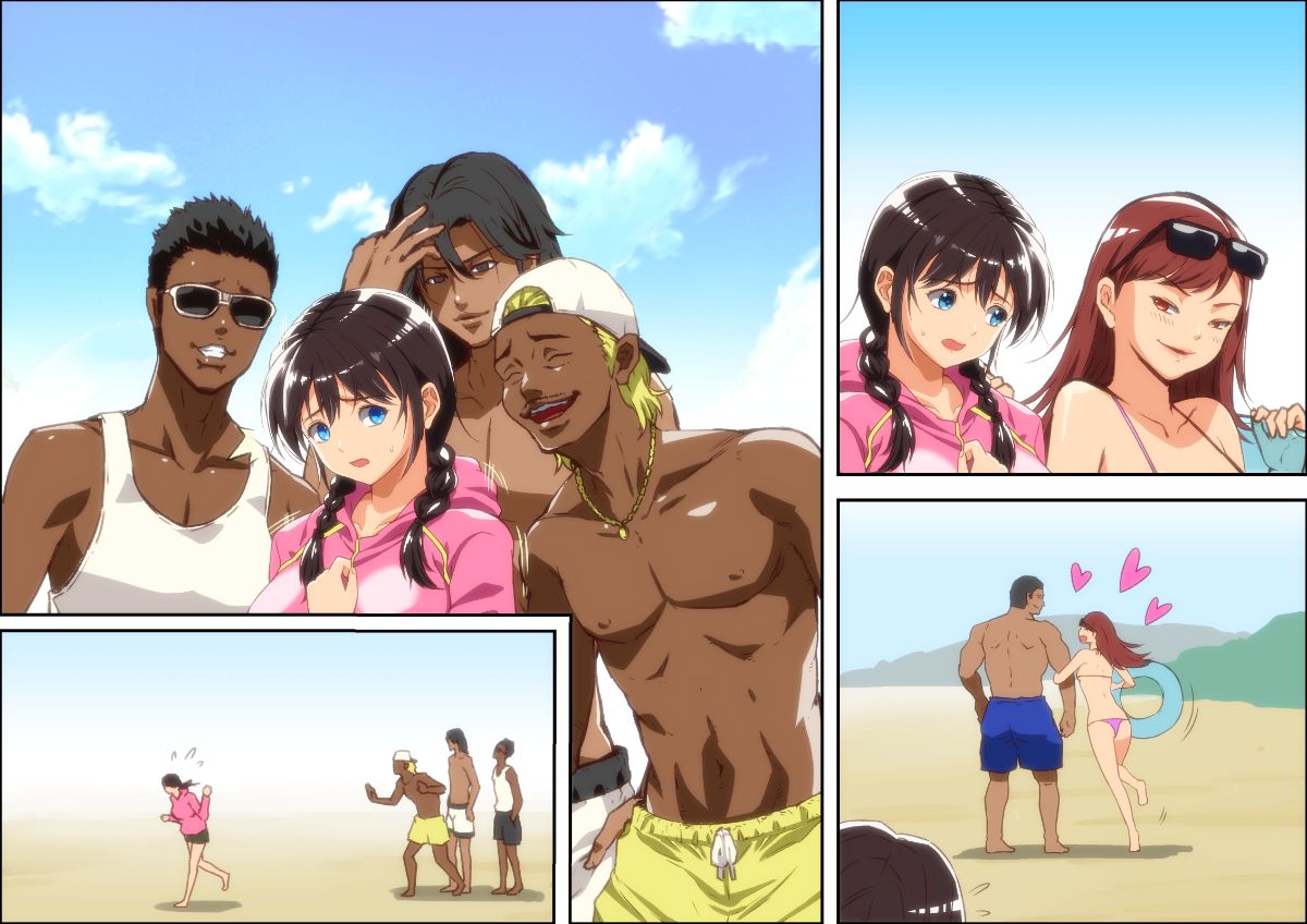 (同人CG集) [カマキリファーム (カマキリ)] 彼氏がいるのに強引なナンパ男たちに弄ばれちゃう女の子 294/443 