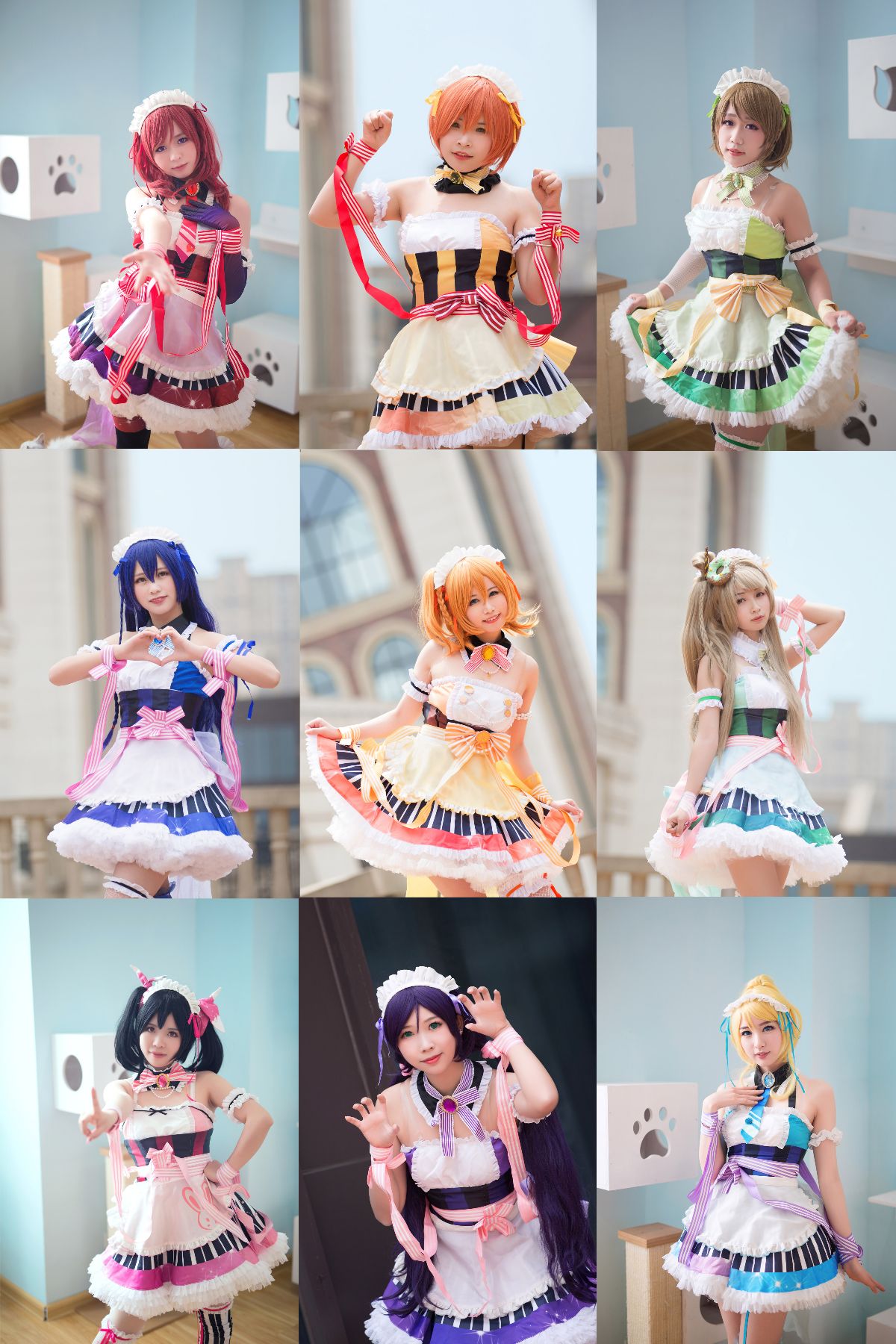 《Love Live!》情人節滿懷愛意接近你女仆 C O S P L A Y End