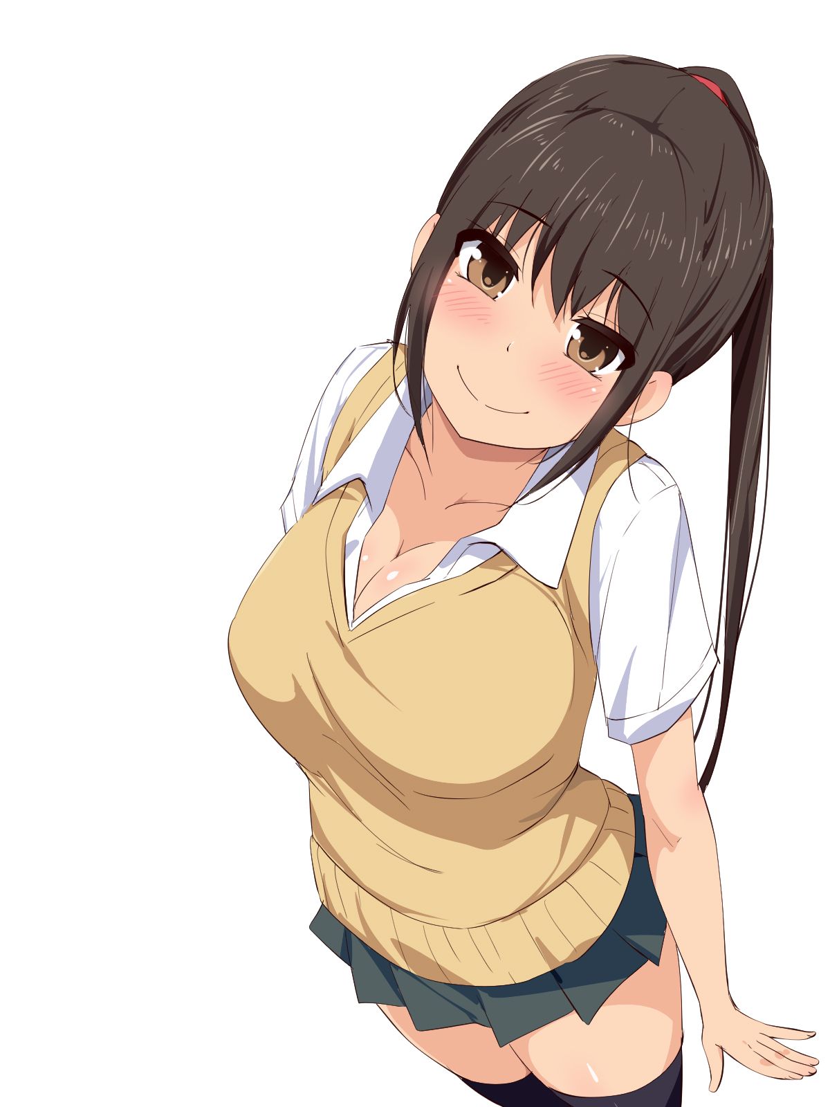 (同人CG集) [Eve (しぃ)] 製服著た巨乳の子と援●できると思ったらどうしようもない淫亂J●で精液からっぽになるまで搾り取られた話 229/230 