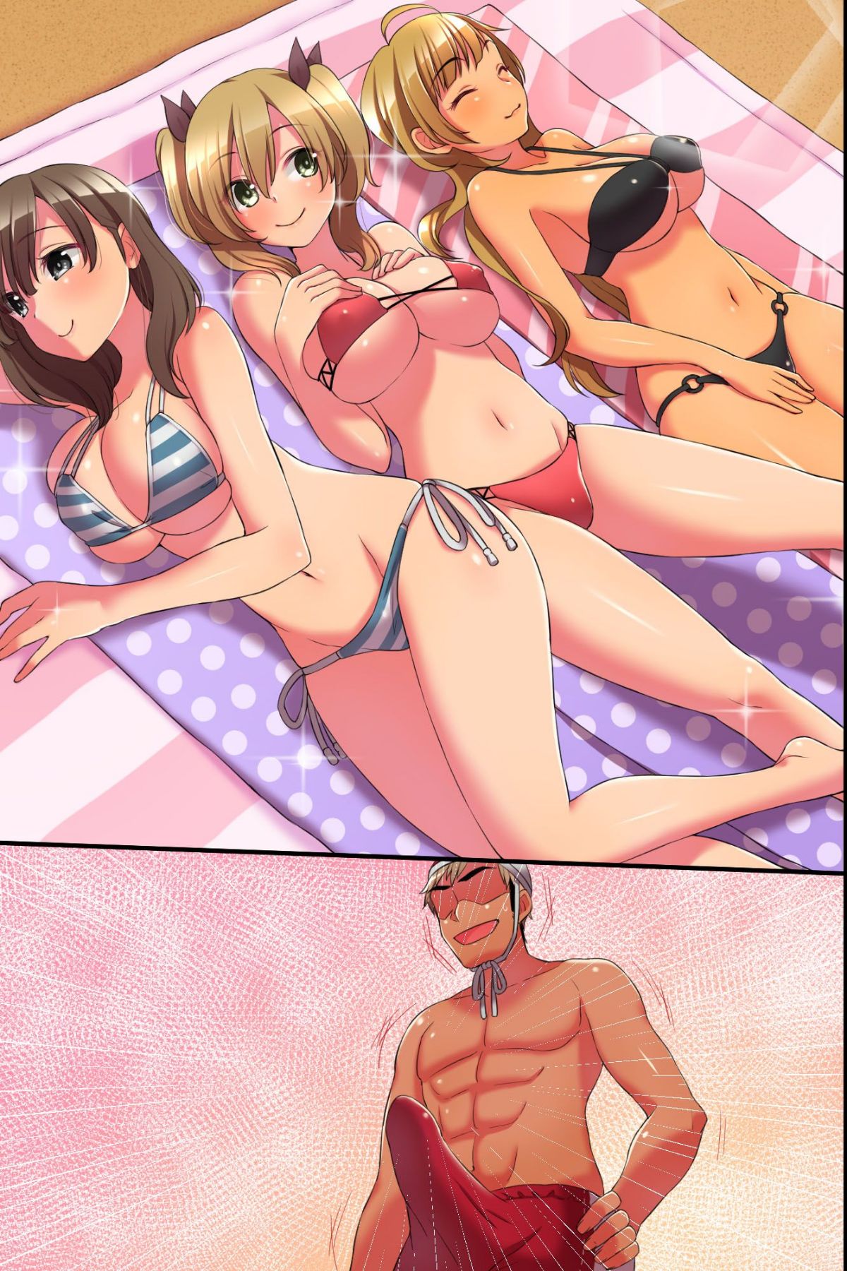 (同人誌) [MC] 誰も俺に気づかない！？水著美女をヤリたい放題、好き放題! 53/83 