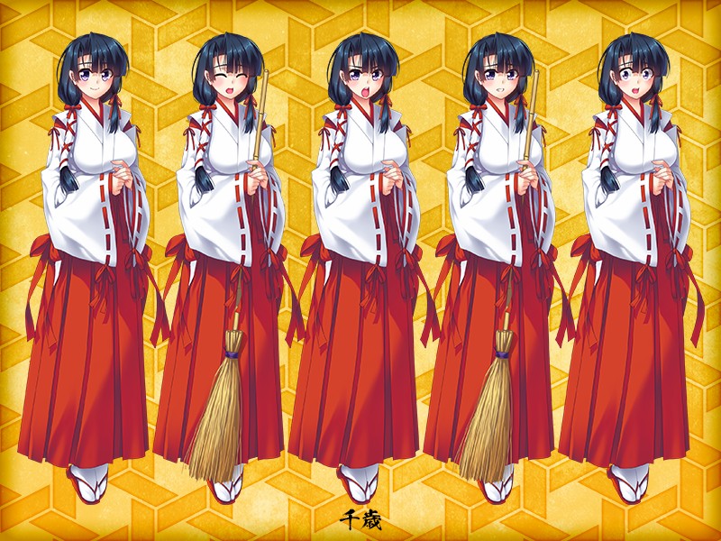 (ゲームCG) [140425] [わるきゅ～れ] 巫女喰イ ～魔手ノ黒箱～ 192/276 