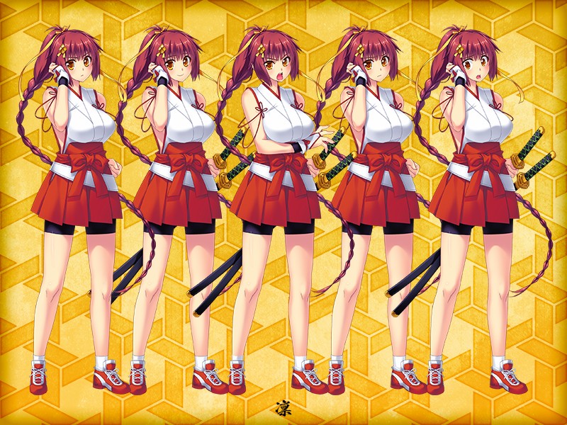 (ゲームCG) [140425] [わるきゅ～れ] 巫女喰イ ～魔手ノ黒箱～ 194/276 