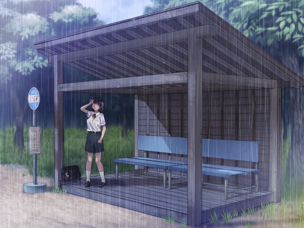 (同人CG集)濡れ透けJ○雨宿りレイプ 前+後 257/488 