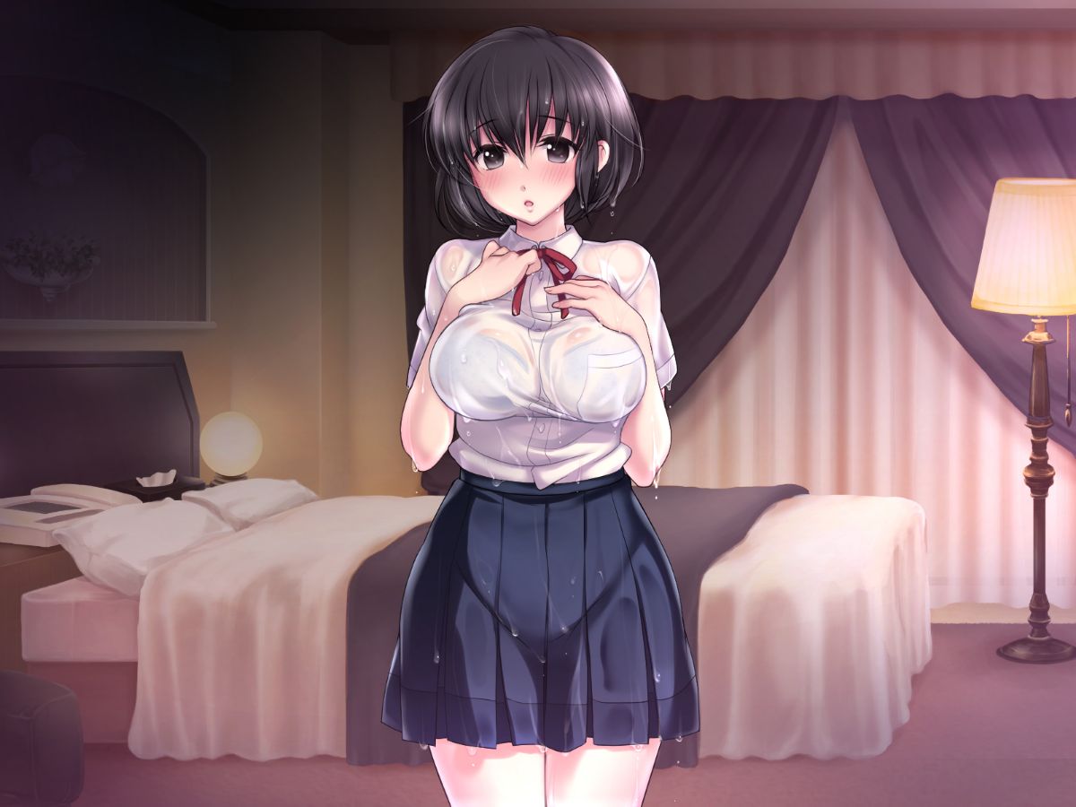 (同人CG集)濡れ透けJ○雨宿りレイプ 前+後 416/488 