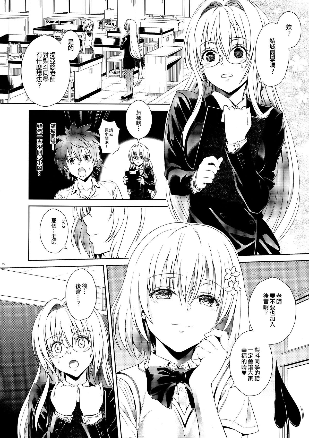 [兔神漢化] (C86) [Maniac Street(オオノ、すがいし)] ハーレムコレクション (To LOVEる -とらぶる-) [無修正] 92/148 