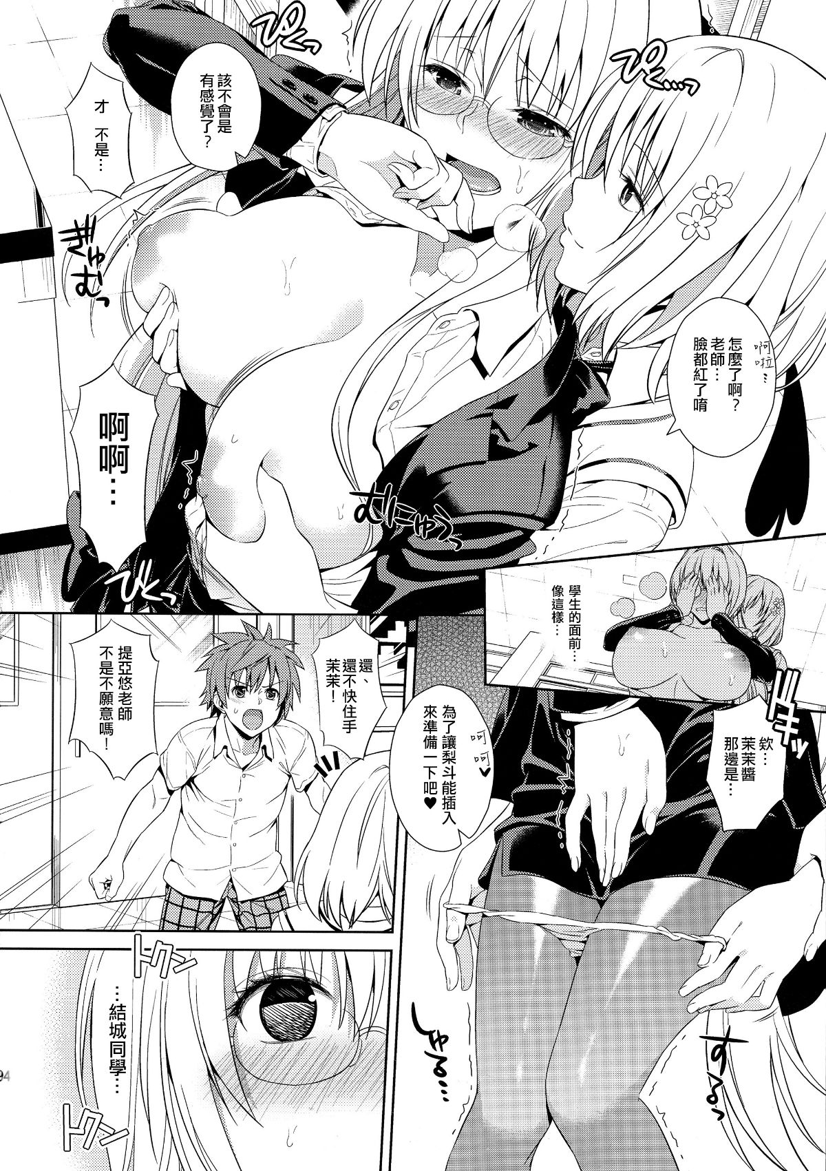 [兔神漢化] (C86) [Maniac Street(オオノ、すがいし)] ハーレムコレクション (To LOVEる -とらぶる-) [無修正] 96/148 