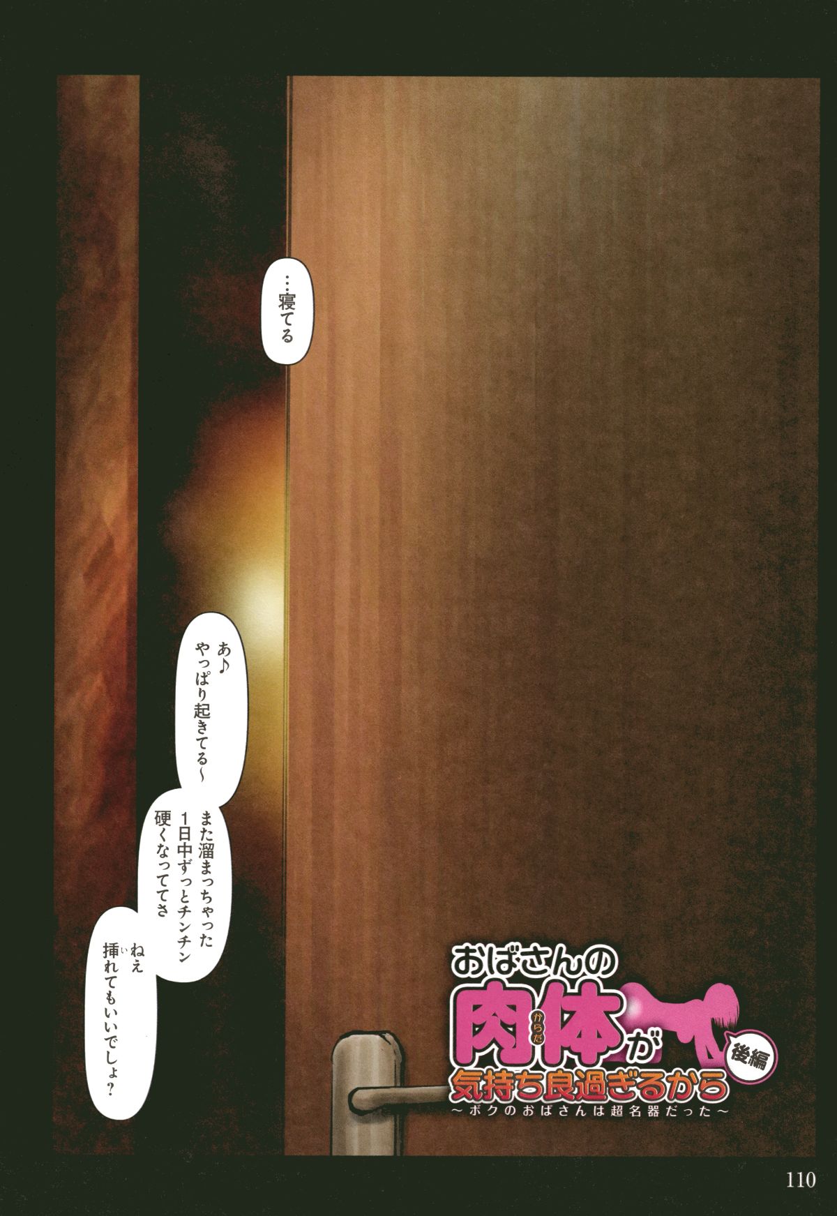 (成年コミック) [黒貓スミス] おばさんの肉體 (からだ) が気持ち良過ぎるから ボクのおばさんは超名器だった + イラストカード 111/247 